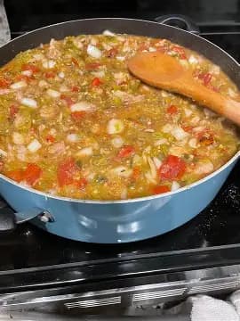 Colorado Green Chili (Christmas Style)