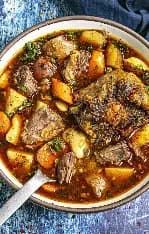 Adobo-Spiced Oxtail Chili