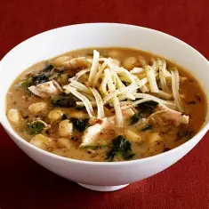 Melissa d'Arabian's Roasted Garlic White Chili